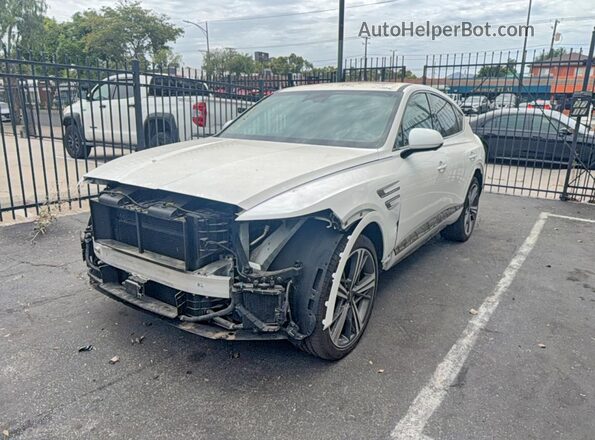 KMUJBESC8SU248184 2025 GENESIS GV80 White უკანა მარჯვენა