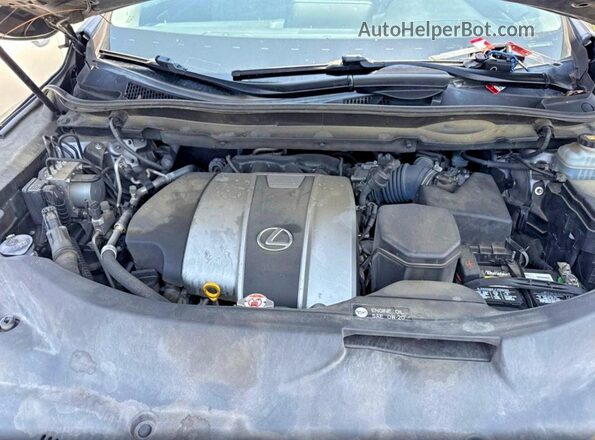 JTJDZKCA0J2008240 2018 LEXUS RX Gray Առջևի վահանակի տեսք