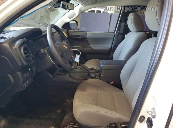 3TYSX5EN4NT011257 2022 TOYOTA TACOMA White Вид салону спереду