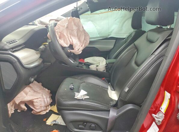 3C4NJDCN4ST552897 2025 JEEP COMPASS Red Dashboard view