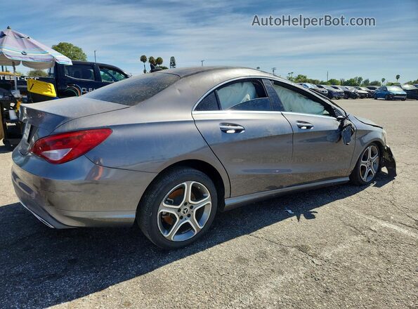 WDDSJ4EB1KN760151 2019 MERCEDES-BENZ CLA-CLASS Gray Delantero derecho