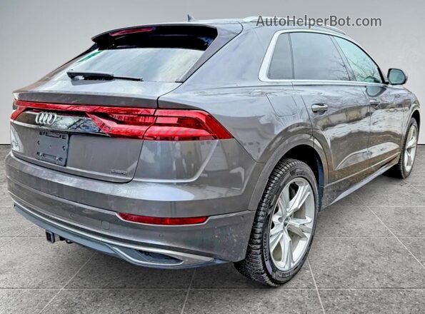 WA1BVAF19KD039112 2019 AUDI Q8 Gray Դիմացի տեսք