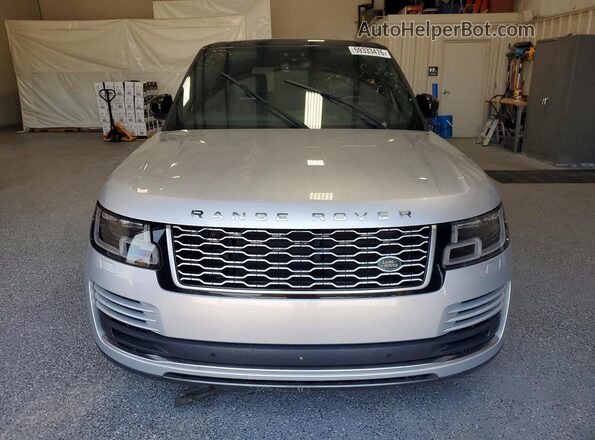 SALGS2SV4JA388738 2018 LAND ROVER RANGE Silver Rear view