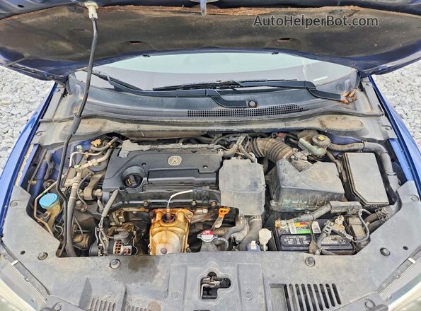 19UDE2F83HA000870 2017 ACURA ILX Синий Вид подкапотного пространства