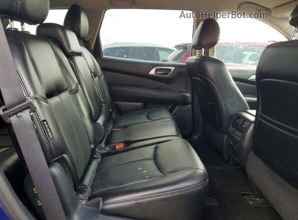 5N1DR2CNXLC580737 2020 NISSAN PATHFINDER Blue Vista del compartimento del motor