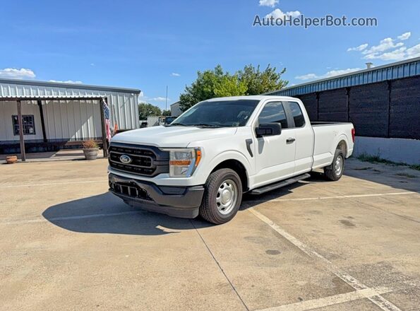 1FTEX1CP8NKD84332 2022 FORD F150 White Tył prawy