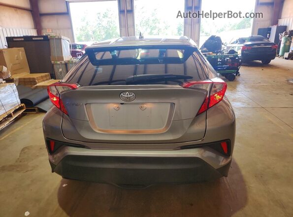 NMTKHMBX6JR001136 2018 TOYOTA C-HR Silver Widok wnętrza z przodu