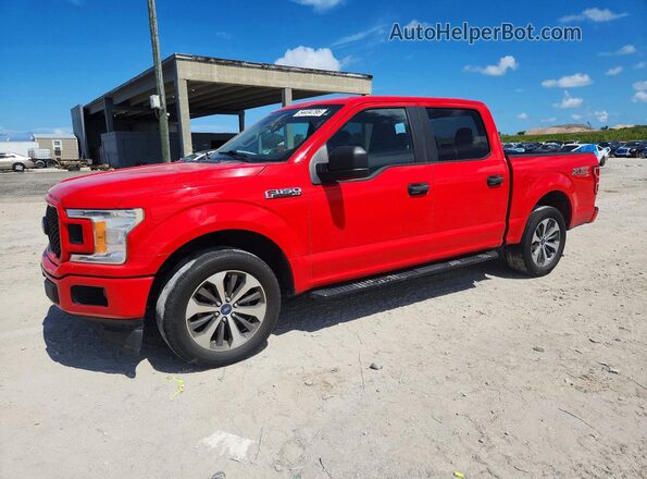 1FTEW1CP4KFA29973 2019 FORD F150 Red Задня ліва чверть