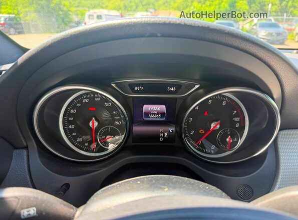 WDDSJ4GB4KN698886 2019 MERCEDES-BENZ CLA-CLASS Black Dashboard view