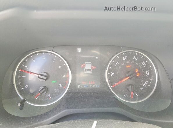 JTMW1RFV8ND090996 2022 TOYOTA RAV4 Белый Вид щитка приборов