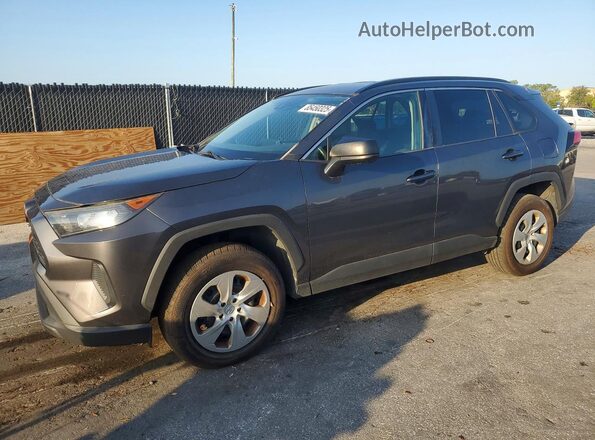 2T3H1RFVXKW045940 2019 TOYOTA RAV4 Gray უკანა მარცხენა