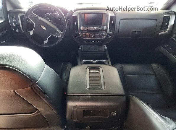 3GCUKSEC8JG176074 2018 CHEVROLET SILVERADO Серебряный Вид щитка приборов