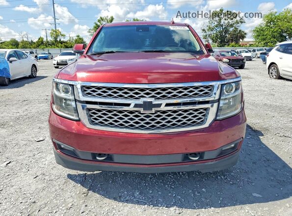 1GNSCHKC0KR395423 2019 CHEVROLET SUBURBAN Red Rear view