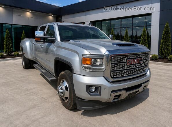 1GT42YEY3JF193722 2018 GMC SIERRA Silver Rear left