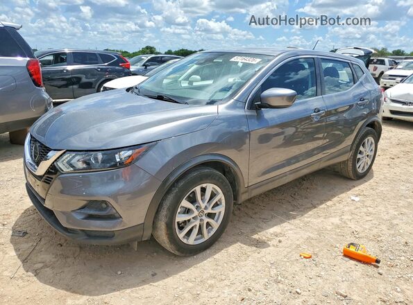 JN1BJ1AVXMW312872 2021 NISSAN ROGUE Gray Задня ліва чверть