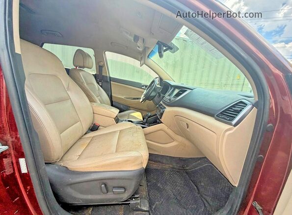 KM8J33A23GU220468 2016 HYUNDAI TUCSON Red Vista trasera