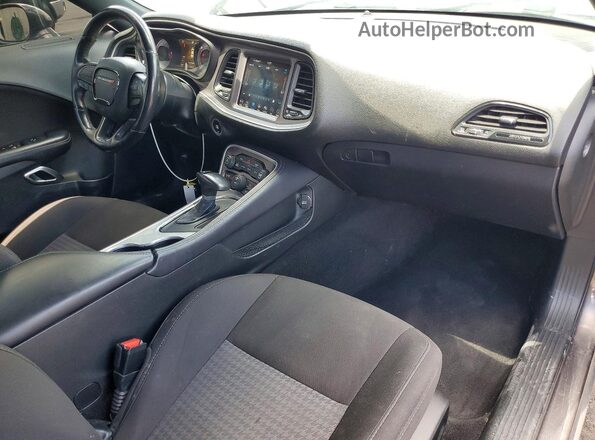 2C3CDZFJ9KH719479 2019 DODGE CHALLENGER Серый Вид щитка приборов