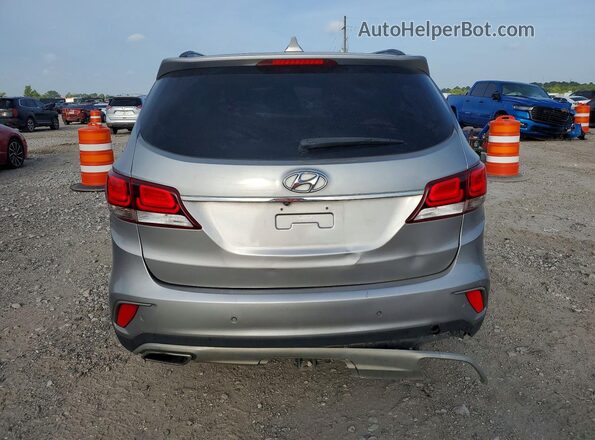 KM8SR4HF3HU181092 2017 HYUNDAI SANTA Gray Vista interior delantera