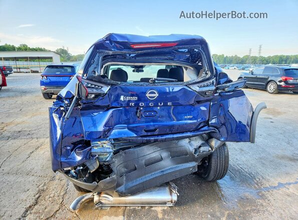 5N1BT3BB5TC748614 2026 NISSAN ROGUE Blue წინა სალონის ხედი