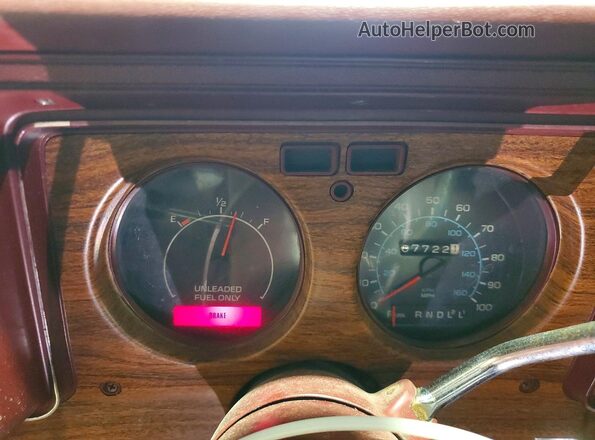 1H57V6B472739 1976 CHEVROLET MONTE CARLO Бордовый Вид задних сидений