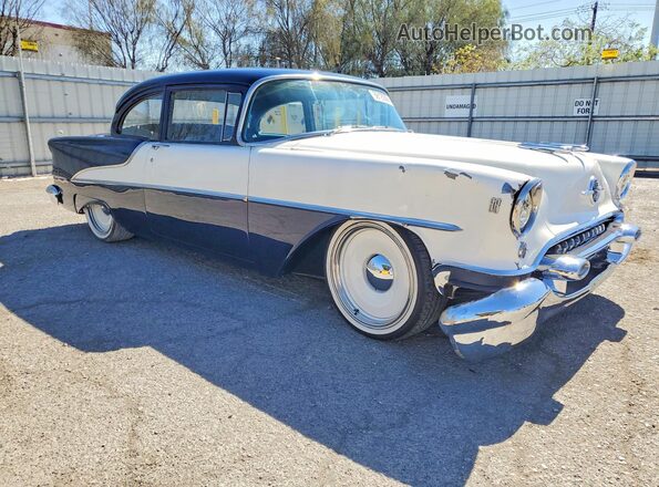 557K20139 1955 OLDSMOBILE 88 Синий Передняя правая четверть