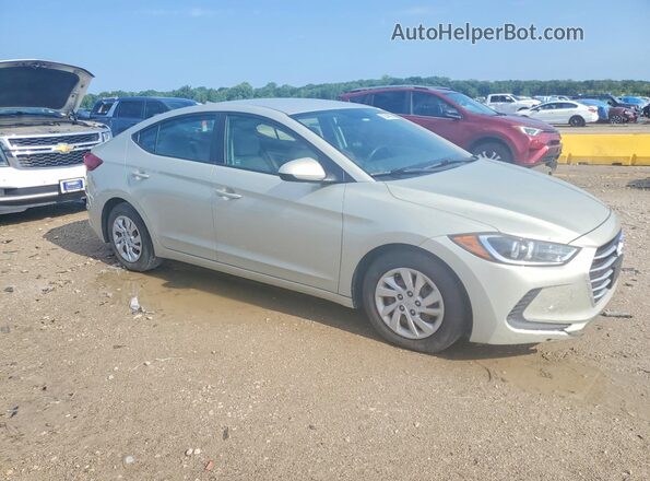 5NPD74LF7HH099841 2017 HYUNDAI ELANTRA Silver Vista frontal