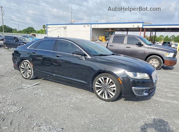 3LN6L5MU5HR638912 2017 LINCOLN MKZ Black Widok z przodu