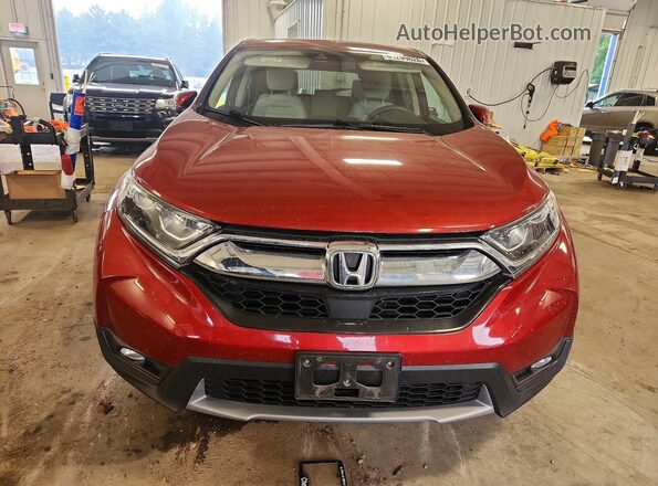 5J6RW2H55HL070986 2017 HONDA CR-V Red Հետևի տեսք