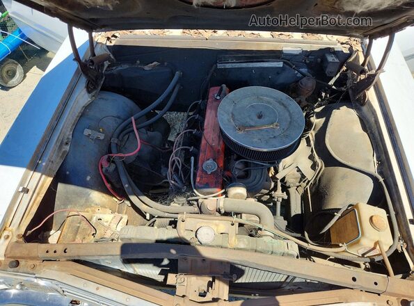 135695Z123278 1965 CHEVROLET MALIBU Белый Вид подкапотного пространства