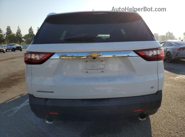 1GNERGKWXKJ124061 2019 CHEVROLET TRAVERSE White Widok wnętrza z przodu