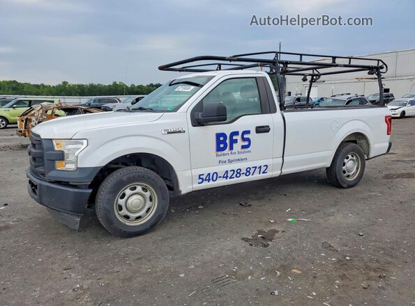 1FTMF1C87HKE46332 2017 FORD F150 Белый Задняя левая четверть