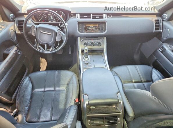 SALWG2VF8GA554947 2016 LAND ROVER RANGE Gray Widok zestawu wskaźników