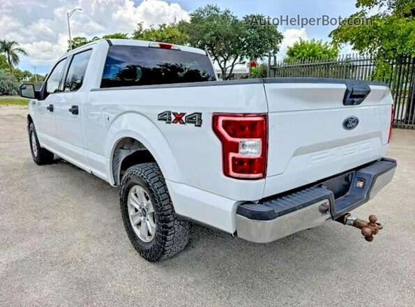 1FTFW1E52LFA00232 2020 FORD F150 White Trasero derecho