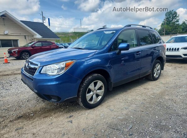 JF2SJADC8GH400322 2016 SUBARU FORESTER Blue Հետևի ձախ