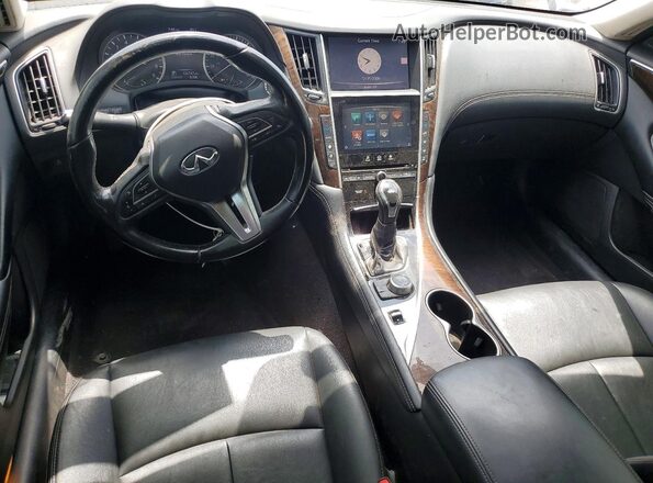 JN1EV7AP3JM357844 2018 INFINITI Q50 Gray Սարքավորումների վահանակի տեսք