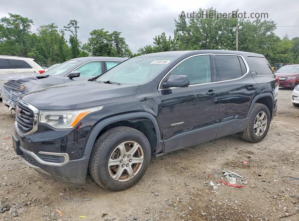 1GKKNKLA1HZ149314 2017 GMC ACADIA Black Задня ліва чверть