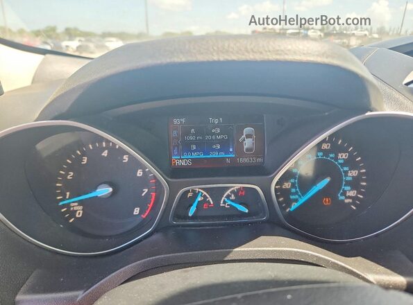1FMCU0G74GUC28957 2016 FORD ESCAPE Red Vista de los asientos traseros