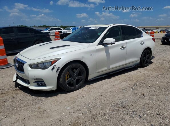 JN1EV7AP7GM301236 2016 INFINITI Q50 White Հետևի ձախ