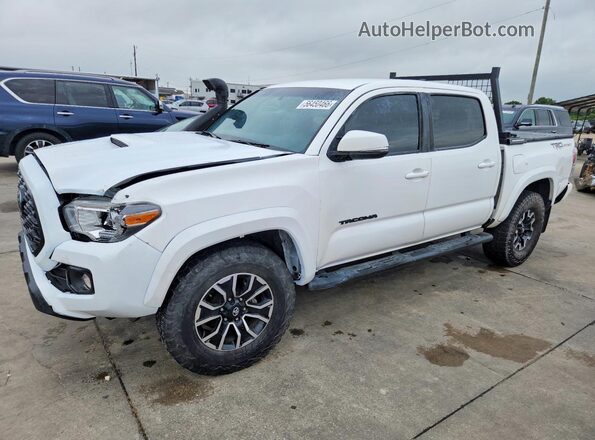 3TMAZ5CN7NM195548 2022 TOYOTA TACOMA White უკანა მარცხენა