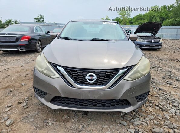 3N1AB7APXGY308430 2016 NISSAN SENTRA Серый Вид сзади