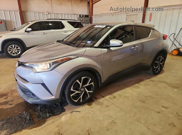 NMTKHMBX6JR001136 2018 TOYOTA C-HR Silver Tył lewy
