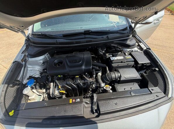 3KPC24A3XKE045092 2019 HYUNDAI ACCENT Silver Dashboard view