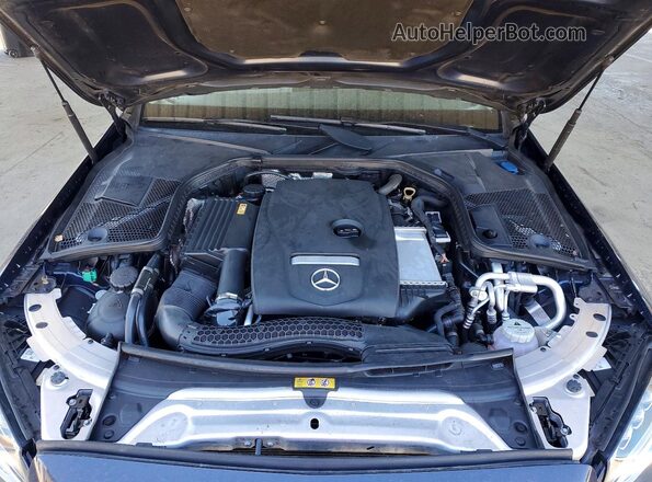 55SWF4HB0HU223284 2017 MERCEDES-BENZ C Blue Սալոնի հետևի տեսք