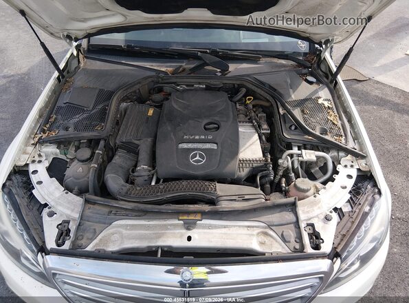 55SWF4HB6GU064124 2016 MERCEDES-BENZ C 350E Белый Вид сзади