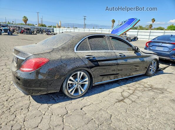 55SWF4HB6JU262421 2018 MERCEDES-BENZ C Black Rear right