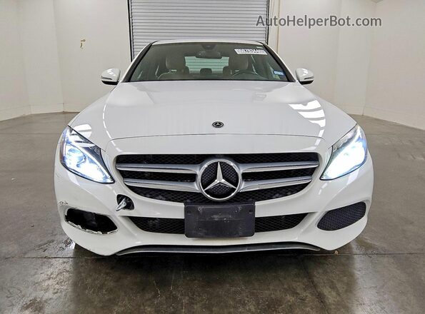 55SWF4HB9JU239215 2018 MERCEDES-BENZ C Black Դիմացի տեսք