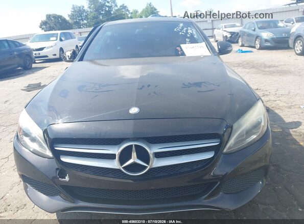 55SWF4JB0GU103347 2016 MERCEDES-BENZ C-CLASS Черный Вид щитка приборов