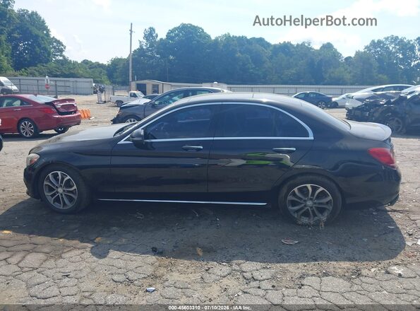 55SWF4JB0GU103347 2016 MERCEDES-BENZ C-CLASS Черный Панорамный вид салона 360°