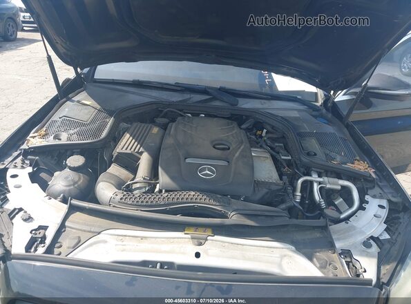 55SWF4JB0GU103347 2016 MERCEDES-BENZ C-CLASS Черный Вид сзади