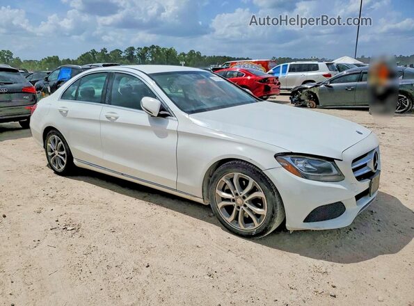 55SWF4JB0GU130774 2016 MERCEDES-BENZ C White წინა მარჯვენა